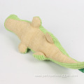 Factory Plush Crocodile Dog Toy with Sound